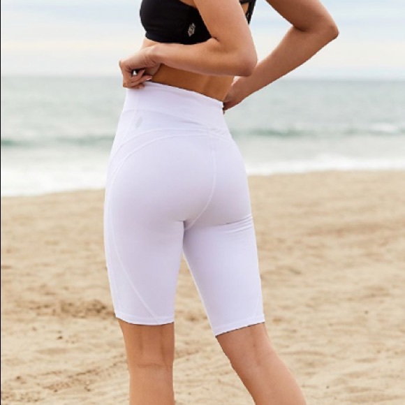 Free People FP hi rise baby biker short NWT XS S M - Picture 4 of 16